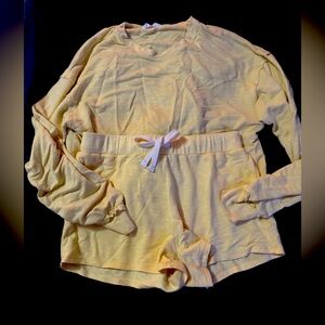 Double Zero Soft Yellow Lounge Set